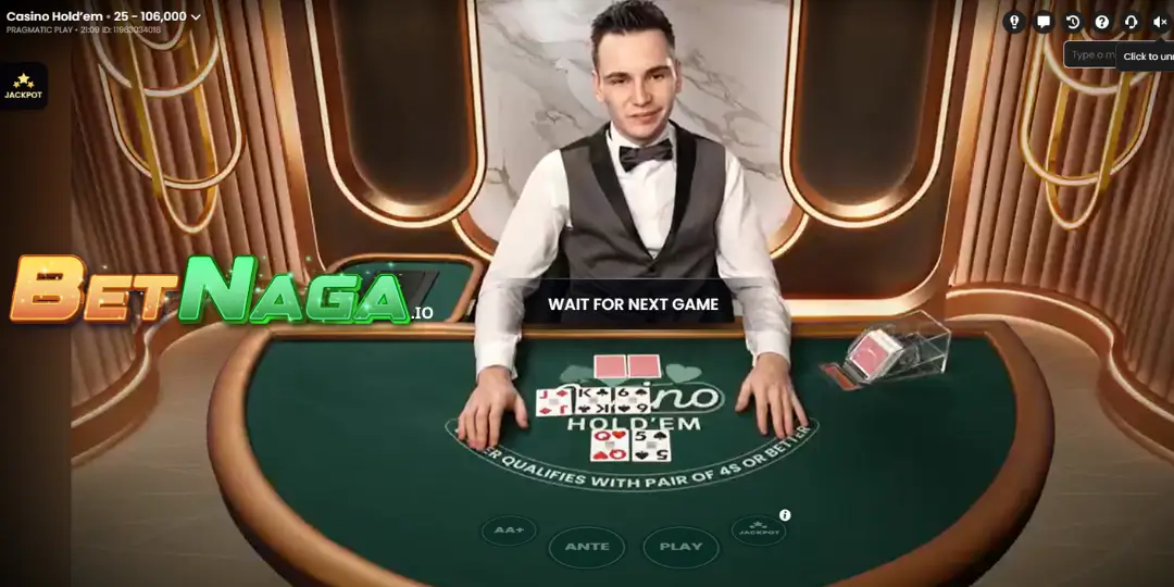 পোকার কার্ড গেম পরিচিতি – Live Casino Poker in Betnaga 2 interface poker betnaga